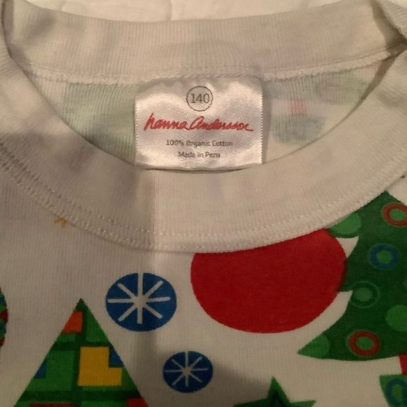 Hanna Andersson Festive Kids Pajama Set - Multicolor - Picture 5 of 11